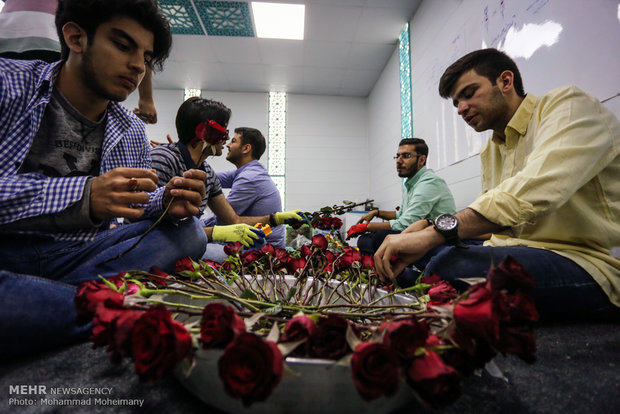 Mid-Sha'ban celebrations on Tehran streets