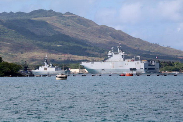 رزمایش تهاجمی آمریکا،فرانسه، انگلیس و ژاپن در اقیانوس آرام لغو شد