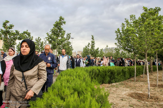 چهارمین همایش بزرگ پیاده روی شهرداری تهران