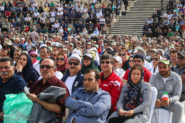 چهارمین همایش بزرگ پیاده روی شهرداری تهران