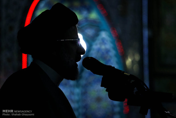 المرشح الرئاسي ابراهيم رئيسي ضمن حملته الانتخابية في "ورامين" 