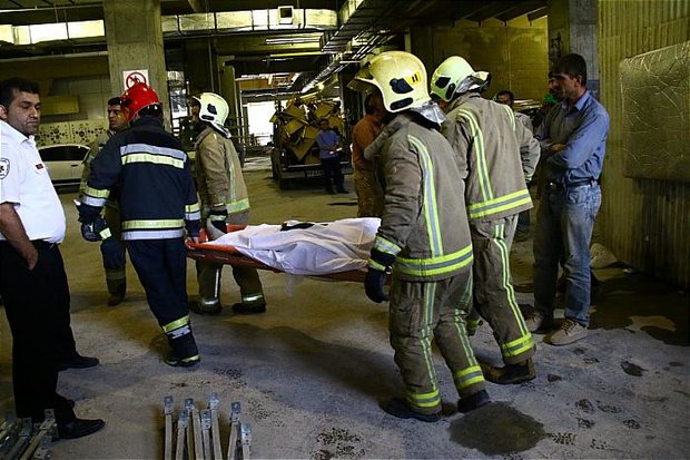 سقوط مرگبار کارگر جوشکار در ساختمان در حال ساخت