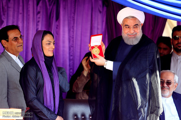 المرشح روحاني في محافظة اصفهان