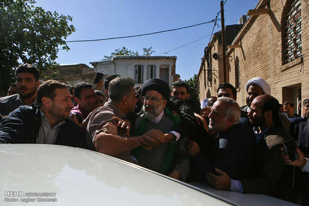 سفر حجت‌الاسلام سید ابراهیم رئیسی به شیراز