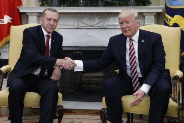 اردوغان: اتحاد آمریکا با کردها را هرگز قبول نمی کنیم 