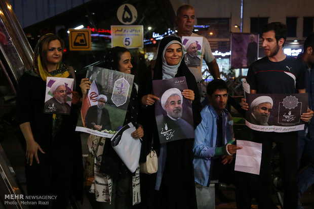 Last hours of election campaigns in Tehran