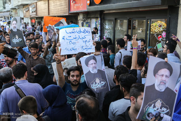 Last hours of election campaigns in Tehran