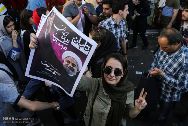 Last hours of election campaigns in Tehran