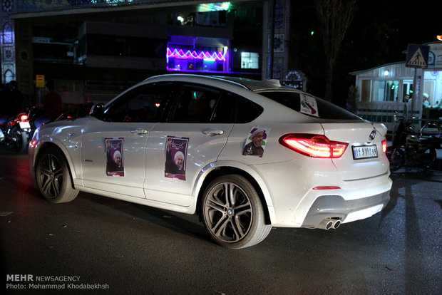 Last hours of election campaigns in Tehran