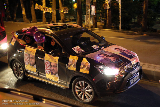 Last hours of election campaigns in Tehran