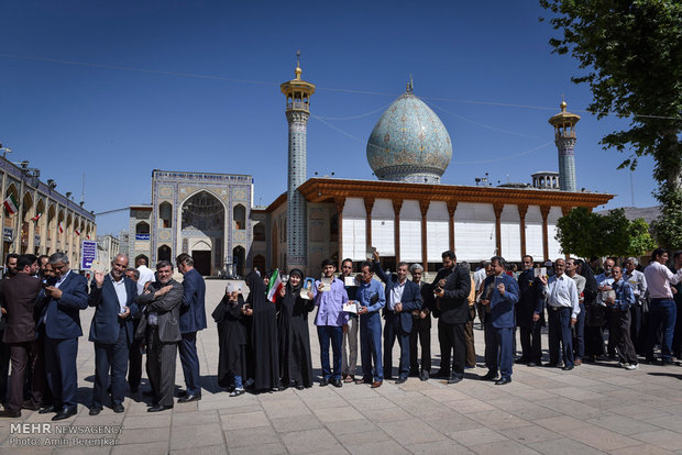 انتخابات ریاست جمهوری و شورای اسلامی شهر و روستا در شیراز