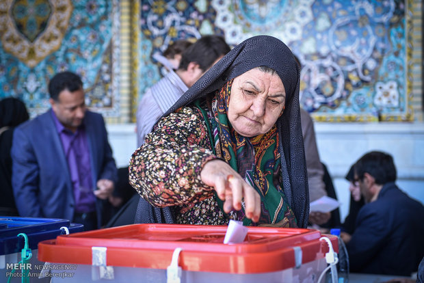 انتخابات ریاست جمهوری و شورای اسلامی شهر و روستا در شیراز