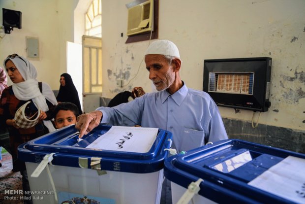 انتخابات ریاست جمهوری و شورای شهر در شهرستان جم