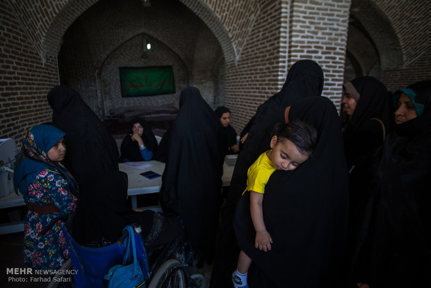 Presidential election across Iran