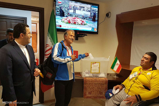 Iran's presidential election in Baku