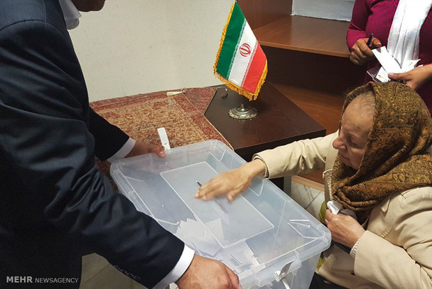 Iran's presidential election in Baku