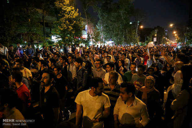 Rouhani reelection celebrated in Tehran