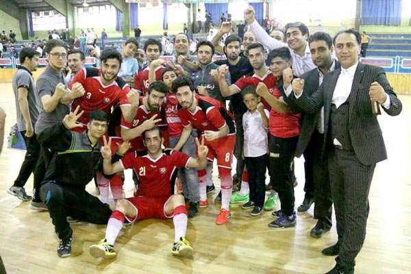 تیم آتلیه طهران قم به لیگ برتر فوتسال کشور صعود کرد