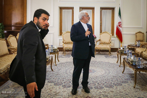 Zarif receives Slovenian, Austrian ambs.