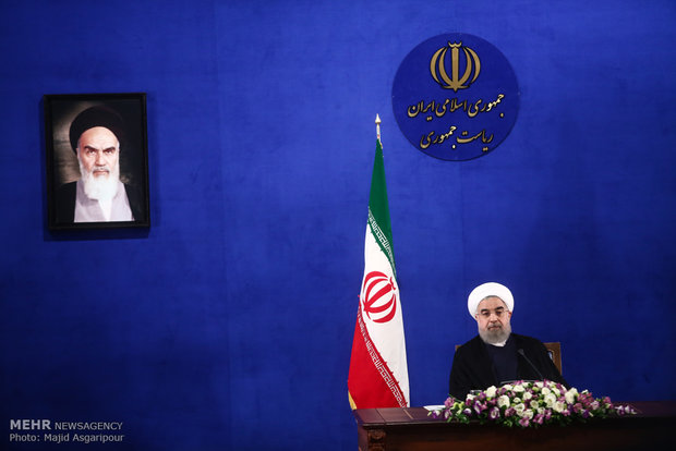 Rouhani's press conference on Monday