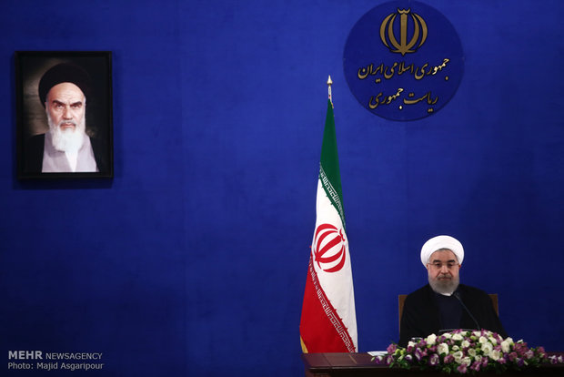 Rouhani's press conference on Monday