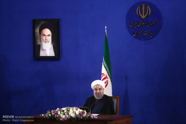 Rouhani's press conference on Monday