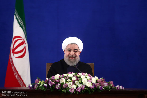 Rouhani's press conference on Monday