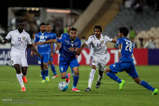 Esteghlal vs Al Ain in frames