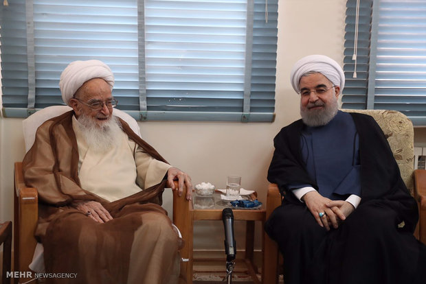 سفر حسن روحانی رئیس جمهور به قم