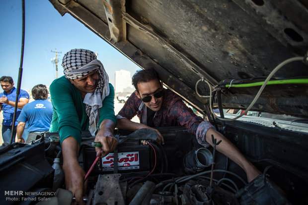 Intl. off-road competitions in Qazvin