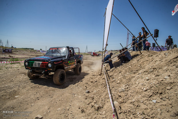 Intl. off-road competitions in Qazvin