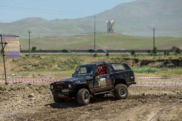 Intl. off-road competitions in Qazvin