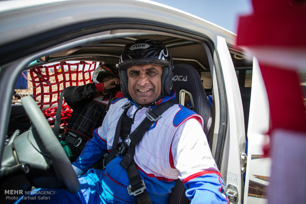 Intl. off-road competitions in Qazvin