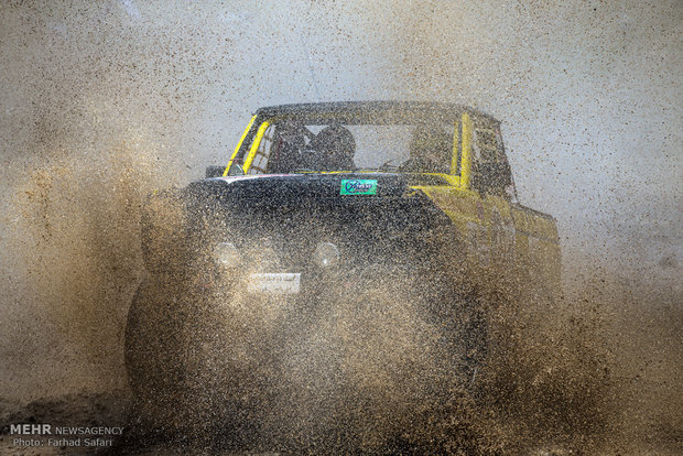 Intl. off-road competitions in Qazvin