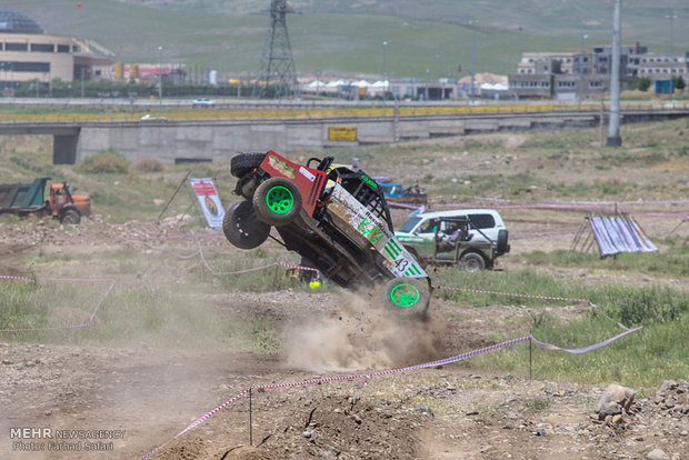 Intl. off-road competitions in Qazvin