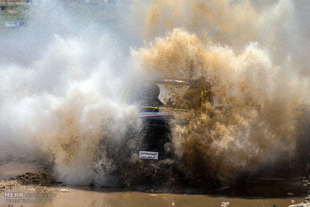 Intl. off-road competitions in Qazvin