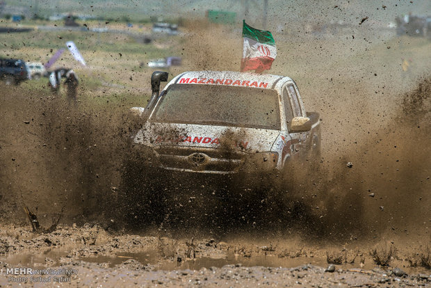 Intl. off-road competitions in Qazvin