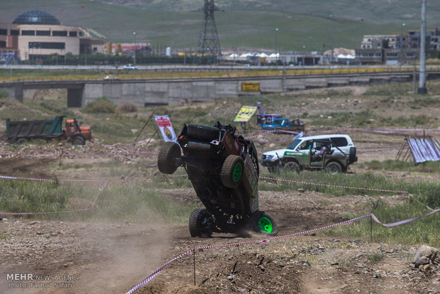 Intl. off-road competitions in Qazvin