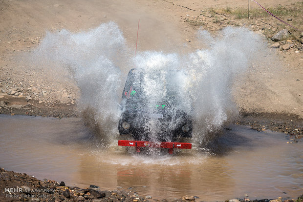 Intl. off-road competitions in Qazvin