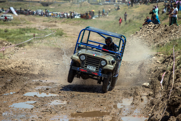 Intl. off-road competitions in Qazvin