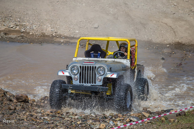 Intl. off-road competitions in Qazvin