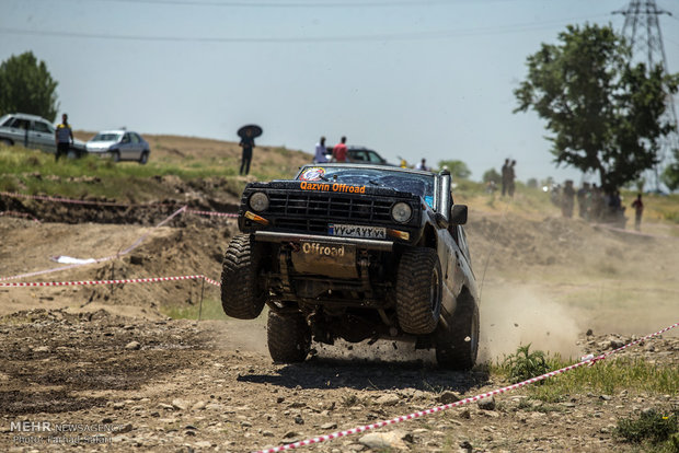 Intl. off-road competitions in Qazvin