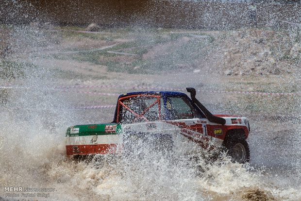 Intl. off-road competitions in Qazvin