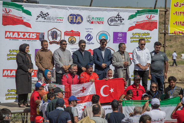 Intl. off-road competitions in Qazvin