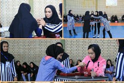 مسابقات مچ اندازی بانوان در شهرکرد برگزار شد