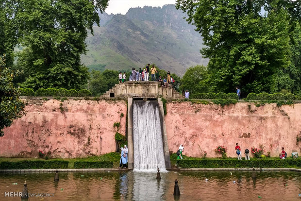 Nishat Bagh in Kashmir