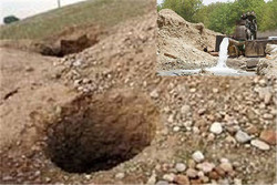 ۱۵۱ حلقه چاه آب غیرمجاز در خراسان رضوی مسدود شد