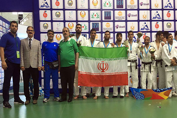 Iranian blind judo team vice champion of 2017 IBSA