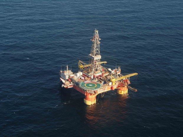 Iran oil and gas fields in the Caspian Sea