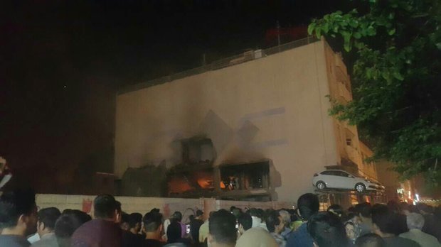 انفجار هایپرمارکت در شیراز